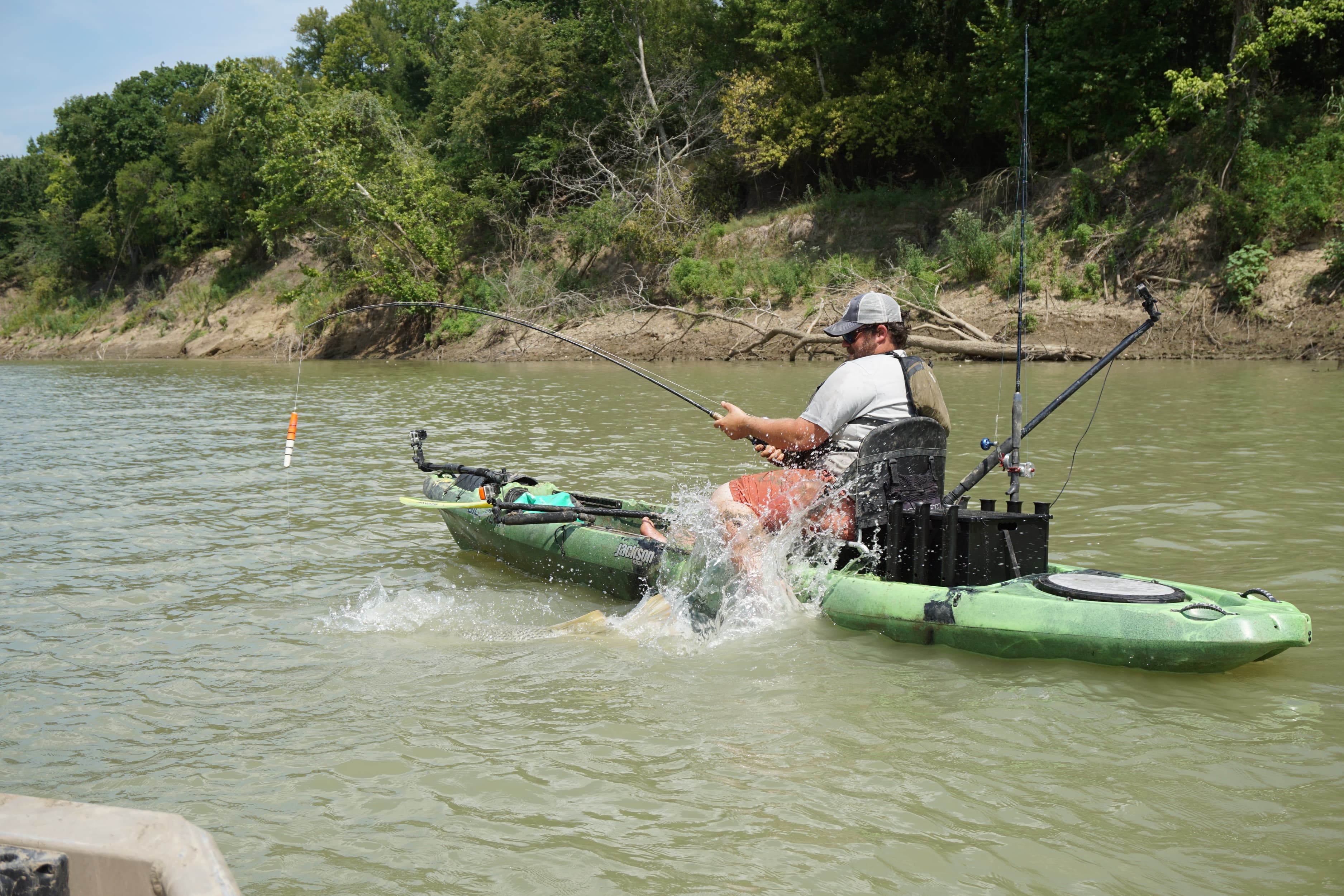 Josh Dolin Alligator Gar Jackson Kayak Big Tuna 