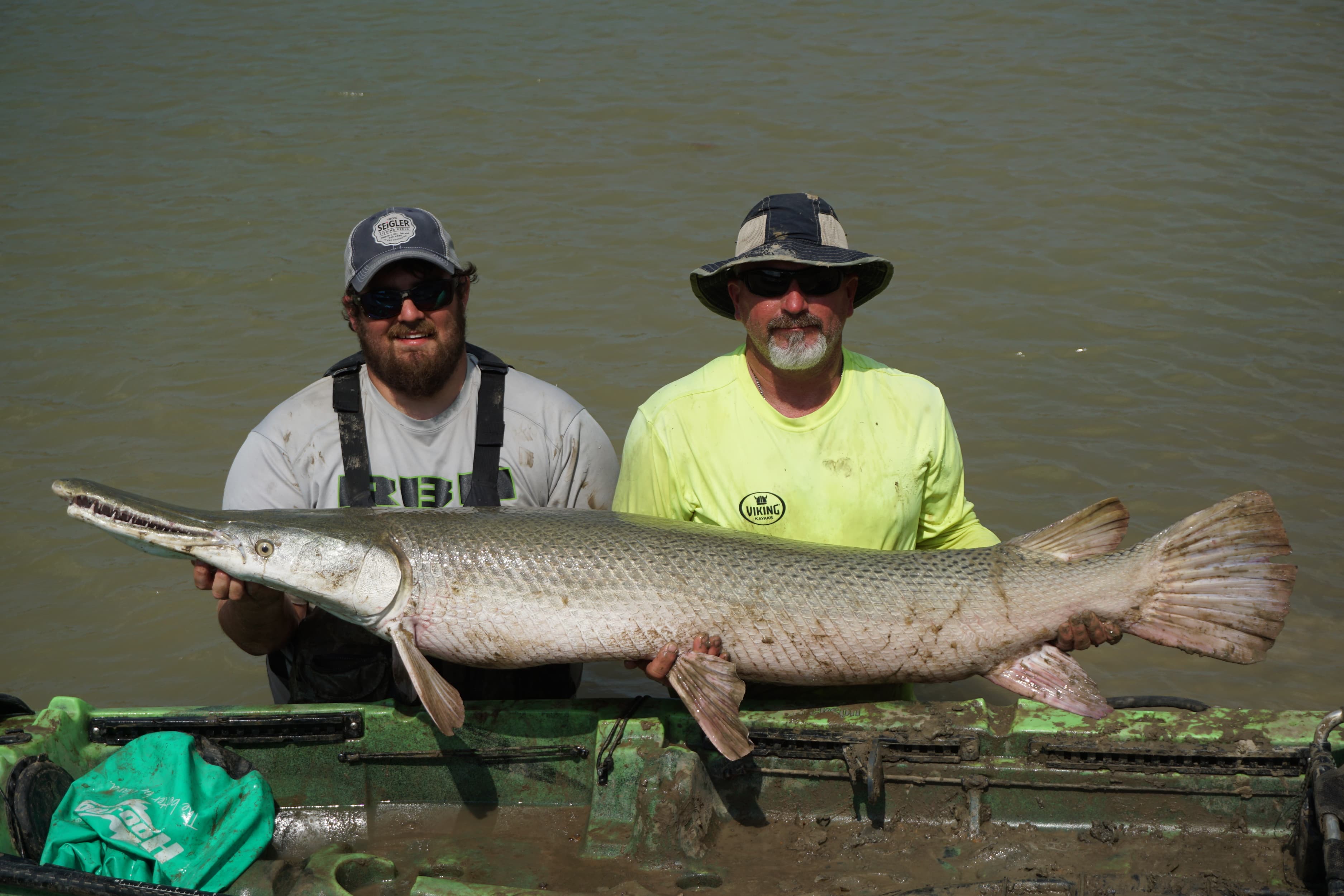 Josh Dolin Alligator Gar Jackson Kayak Big Tuna 